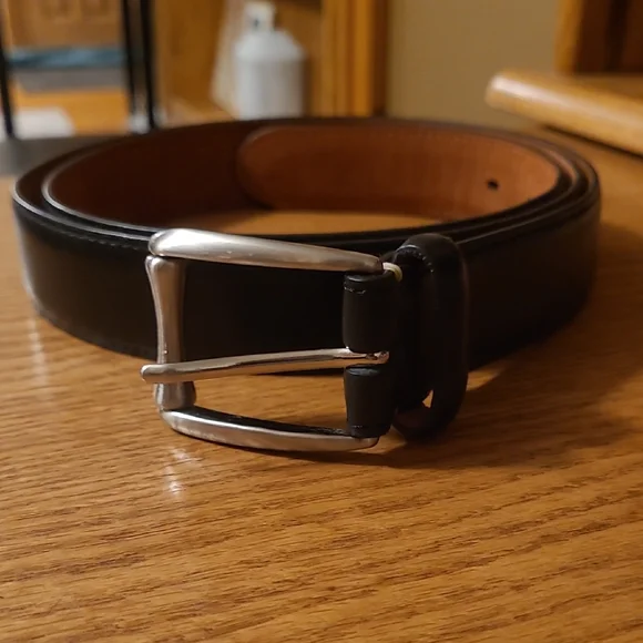 Cole Haan | Accessories | Cole Haan Black Leather Belt Sz 44  display picture 1